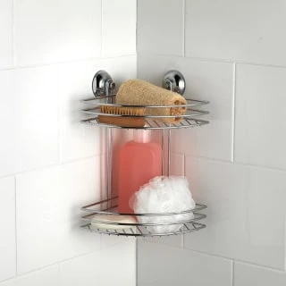 B&M Two Tier Corner Suction Caddy - Image 2