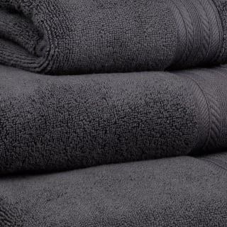 B&M Signature Zero Twist Hand Towel - Charcoal - Image 4