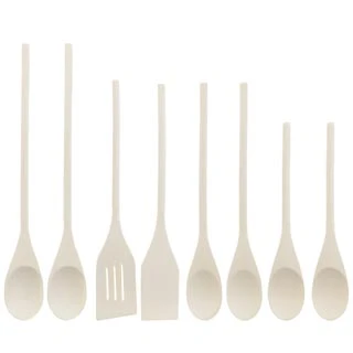 B&M Wooden Utensils 8pk