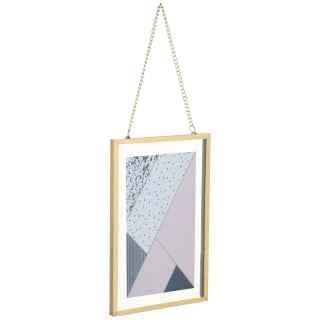 B&M Gold Hanging Picture Frame 4 X 6" - Image 2