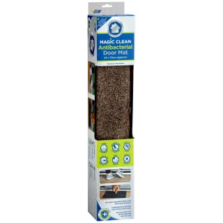 B&M Antibacterial Doormat - Brown - Image 3