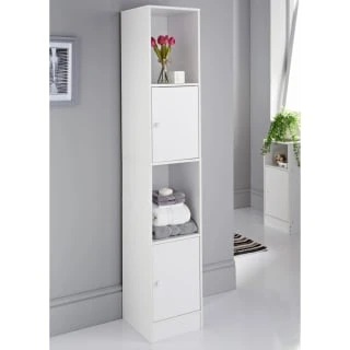 Spaceways Tall Cupboard - White