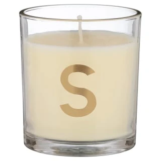 B&M Alphabet Candle (Assorted) - Sandalwood & Amber - Image 2