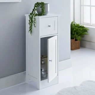 Maine 1 Drawer Unit - White