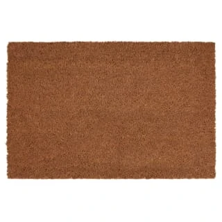 B&M Plain Coir Doormat