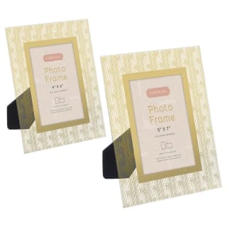 B&M Harmony Glass Photo Frame 4 X 6" - Gold - Image 4