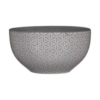 B&M Geo Embossed Cereal Bowl