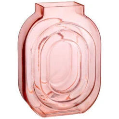 B&M Glass Vase - Blush