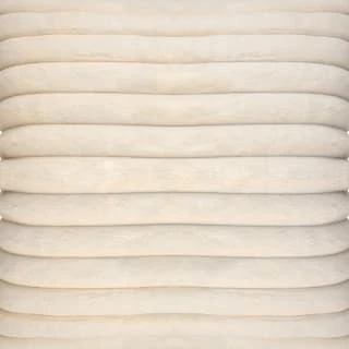B&M Alaska Faux Fur Cushion - Cream - Image 2