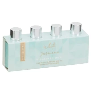 B&M Scented Refresher Oil 4pk - White Jasmine