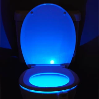 B&M Multicoloured Toilet Night Light - Image 3