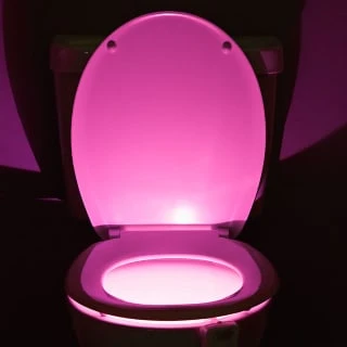 B&M Multicoloured Toilet Night Light - Image 9