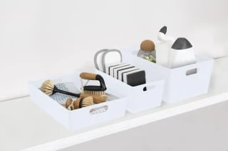 Soho Storage Tub 15 X 35 X 26cm - White - Image 2