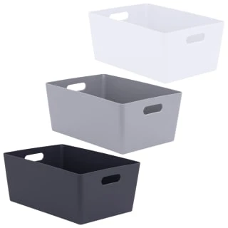Soho Storage Tub 15 X 35 X 26cm - White - Image 3