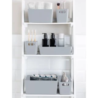 Soho Storage Tray 6 X 25.5 X 17cm - Grey - Image 2