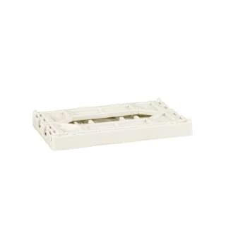 Mini Stacking Fold Flat Crate 22.2 X 15 X 8.7cm - Cream - Image 2