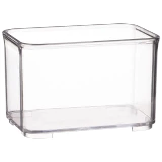 Clear Nestable Storage Tub - Small
