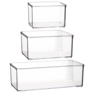 Clear Nestable Storage Tub - Small - Image 4