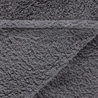 Simply Everyday Teddy Rolled Throw - Grey - Image 2