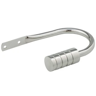 B&M Small Silver Barrel Curtain Hold Backs 2pk