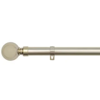 B&M Shiny Gold Orb Curtain Pole 120 - 220cm - Image 2