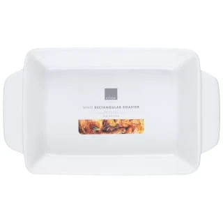 B&M White Rectangular Roaster - Image 2