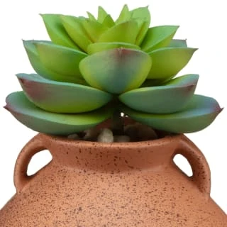 B&M Small Succulent Vase - Orange - Image 2