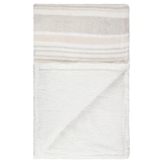Winston Grey Stripe Sherpa Throw - Image 2