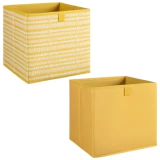Lokken Mark Making Storage Cubes 2pk - Ochre - Image 4