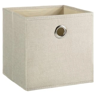 Lokken Linen Storage Cubes 2pk - Natural