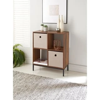 Lokken Linen Storage Cubes 2pk - Natural - Image 4