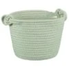 B&M Cara Rope Basket With Handle - Green