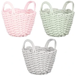 B&M Thick Rope Basket - Pink - Image 2