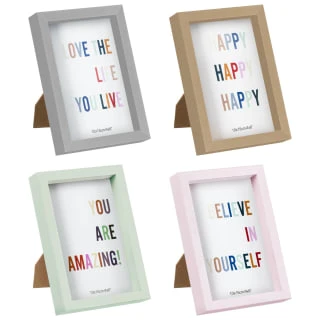 B&M Colourblock Frame 4 X 6" - Gold - Image 3