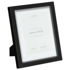 B&M New York Box Photo Frame - 6 X 8" - Black