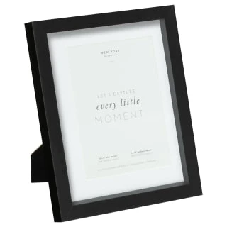B&M New York Box Photo Frame - 6 X 8" - Black