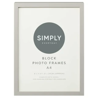 Simply Everyday A4 Block Frames 3pk - Grey - Image 2
