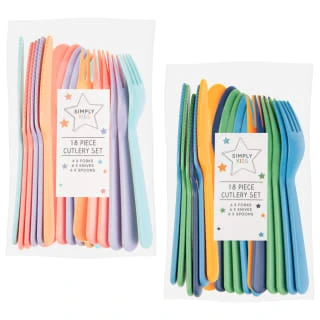 Simply Kids Cutlery Set - Multicolour - Image 2